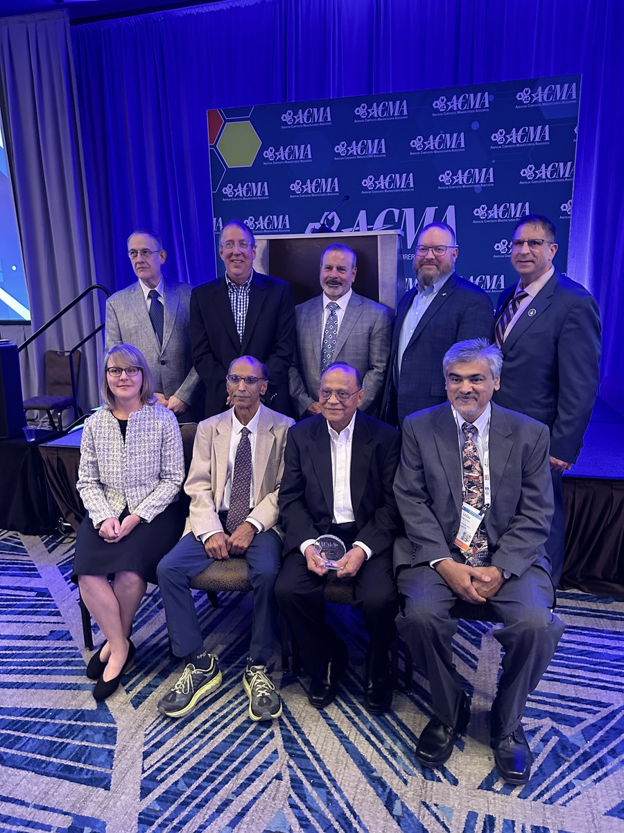 🎉 Congratulations to all of the 2025 ACMA Award recipients! 
Check out the full list of award winners here: hubs.la/Q03Hr3Gv0
#ACMA #Composites #AdvancedMaterials #CAMX2025