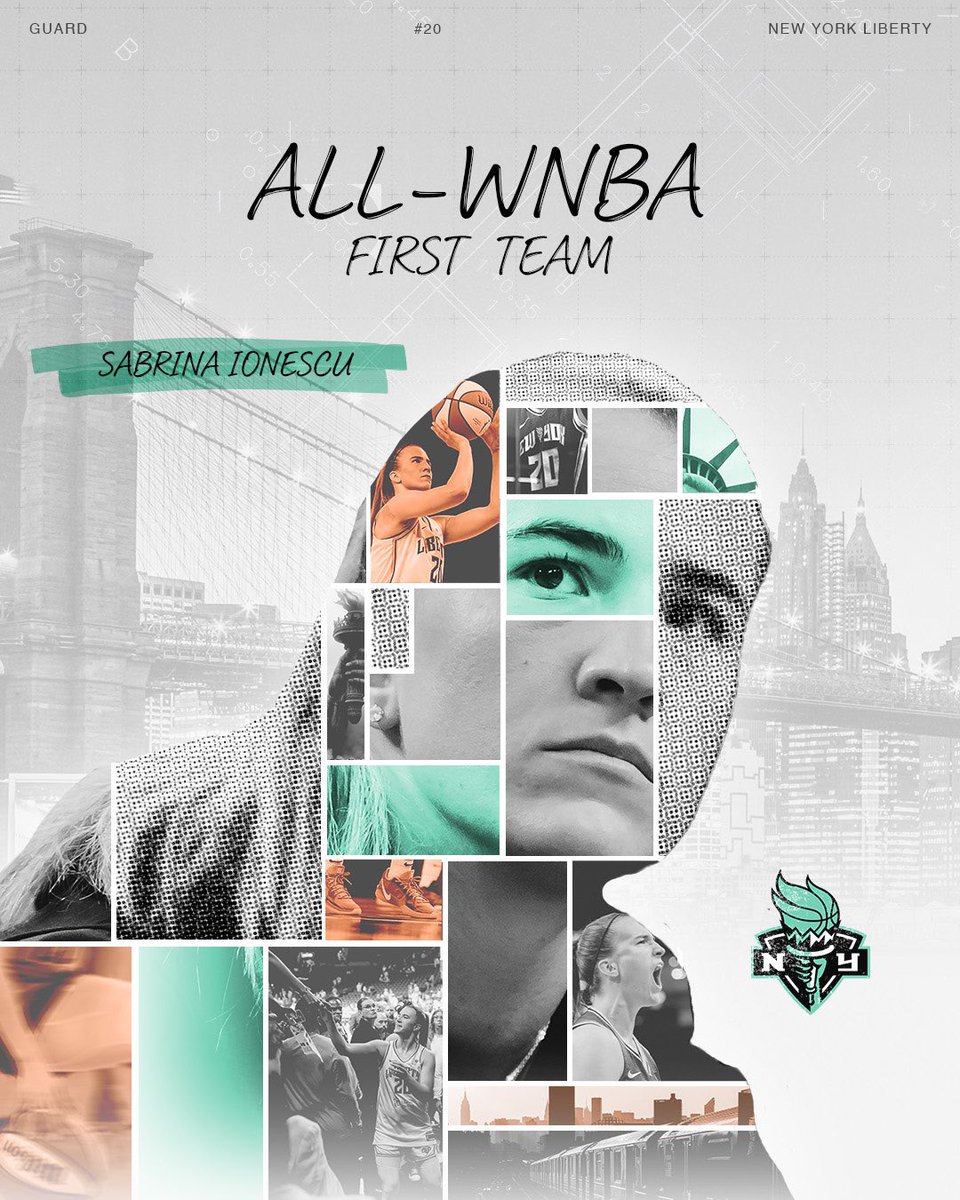 Sabrina’s shining under the brightest lights 🤩

<a href="/sabrina_i20/">Sabrina Ionescu</a> put together a season for the record books and she’s far from finished:
✔️ Only player to average 18.0 PPG, 5.0 AST, 4.5 REB in 2025
✔️ One of just 3 players with five 30-point games this year
✔️ Fastest player in WNBA