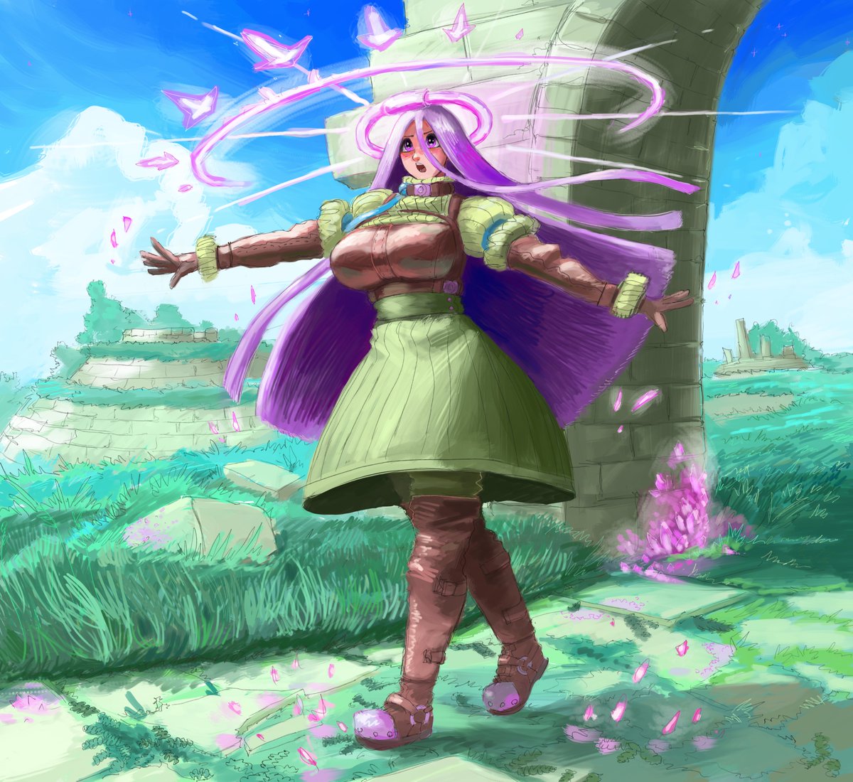 Latent energies of the Aether, Maiiiah has harnessed!