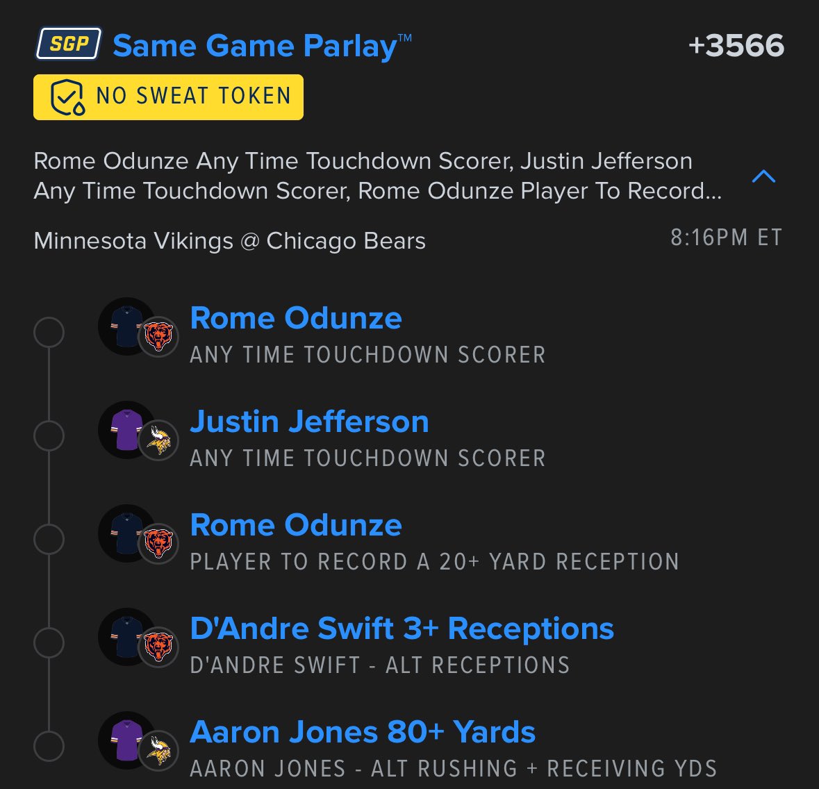PaulPickz's tweet photo. MNF SGP PARLAYS 🏈 🏈

#NFL #fanduel #football #sportsbettingtwitter #betting #DraftKings #bets #Freepicks #GamblingX #GamblingTwitter https://t.co/lOuMqLfhyf