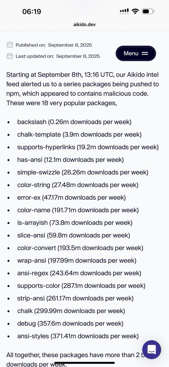 tdinh_me's tweet image. Check your dependencies