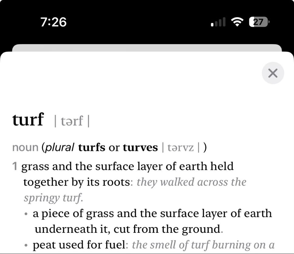 Front & Center Turf tweet media