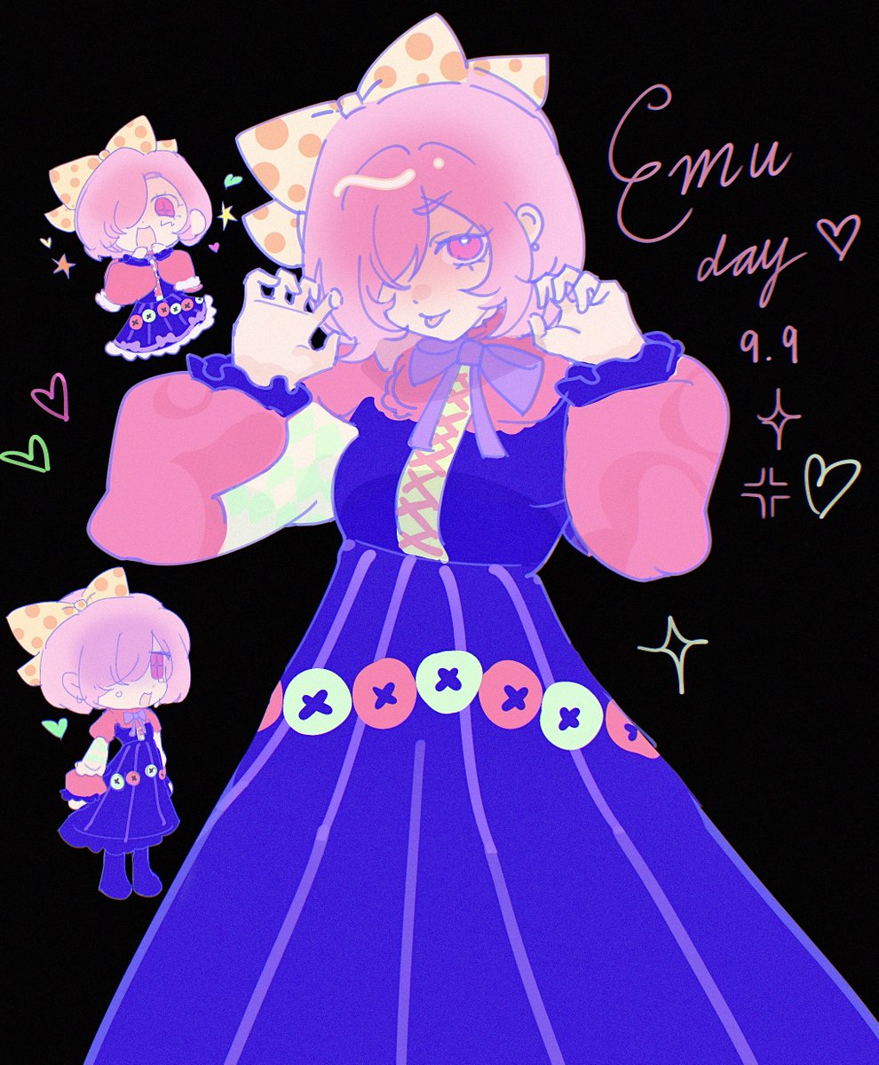 emu doodles for emuday 🎂🍬💝
#鳳えむ誕生祭2025 #prsk_FA