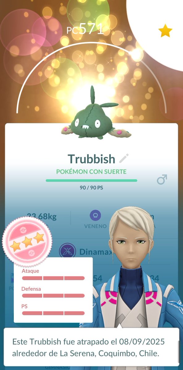 Lanny_Danny_'s tweet photo. Hundo Dynamax Trubbish from trade💯💯💯
#Pokemon #PokemonGo #PokemonGoApp https://t.co/h3gMrv6FZY