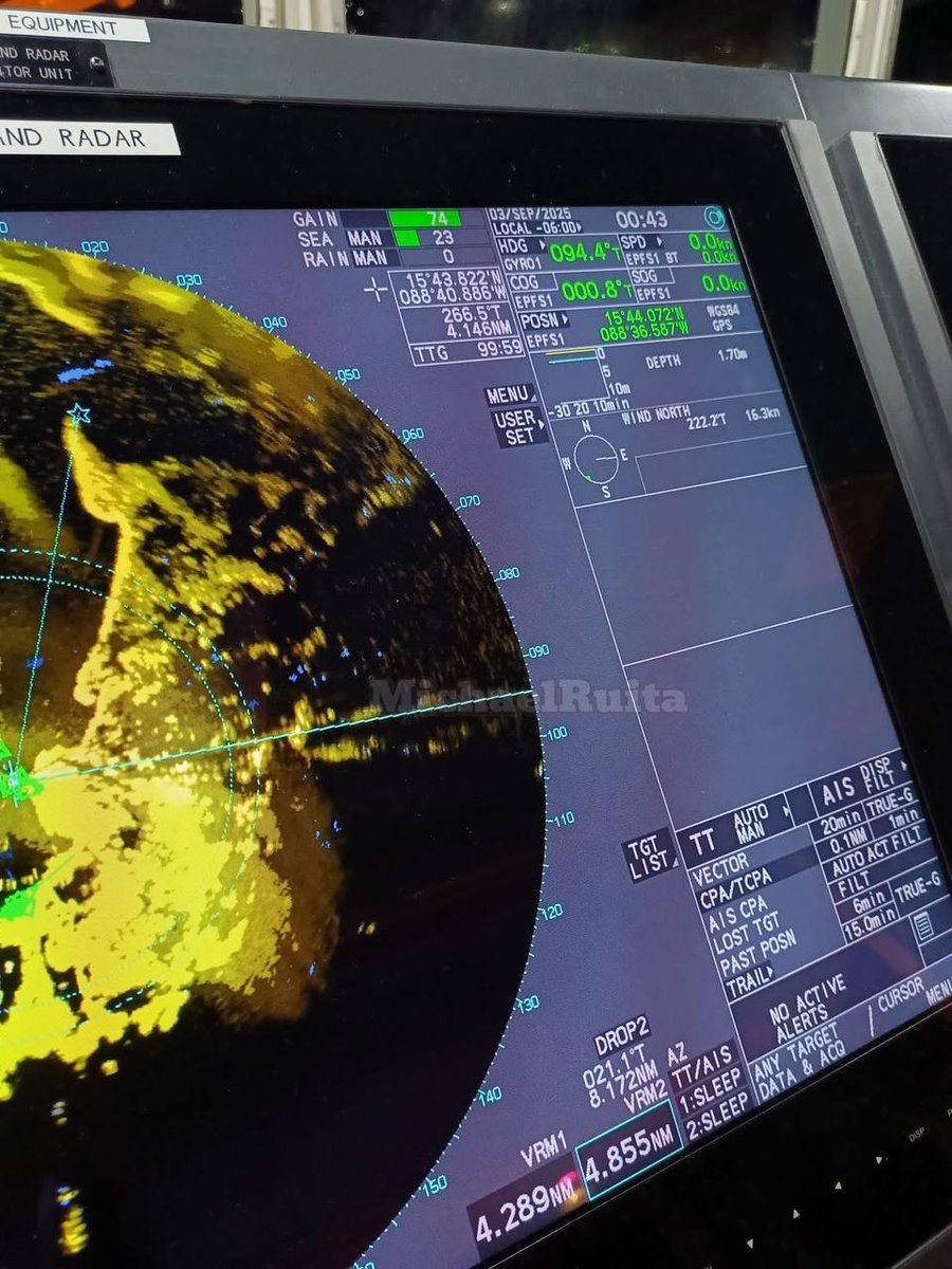 Marinersinsight's tweet image. RADAR on Ships – Eyes Beyond the Horizon 

RADAR = RAdio Detection &amp;amp; Ranging. It’s one of the most important tools for safe navigation and collision avoidance.
Main Uses:
 1. Collision Avoidance 

#marineandoffshoreinsight #Radar #CollisionAvoidance #MaritimeSafety  #Navigation