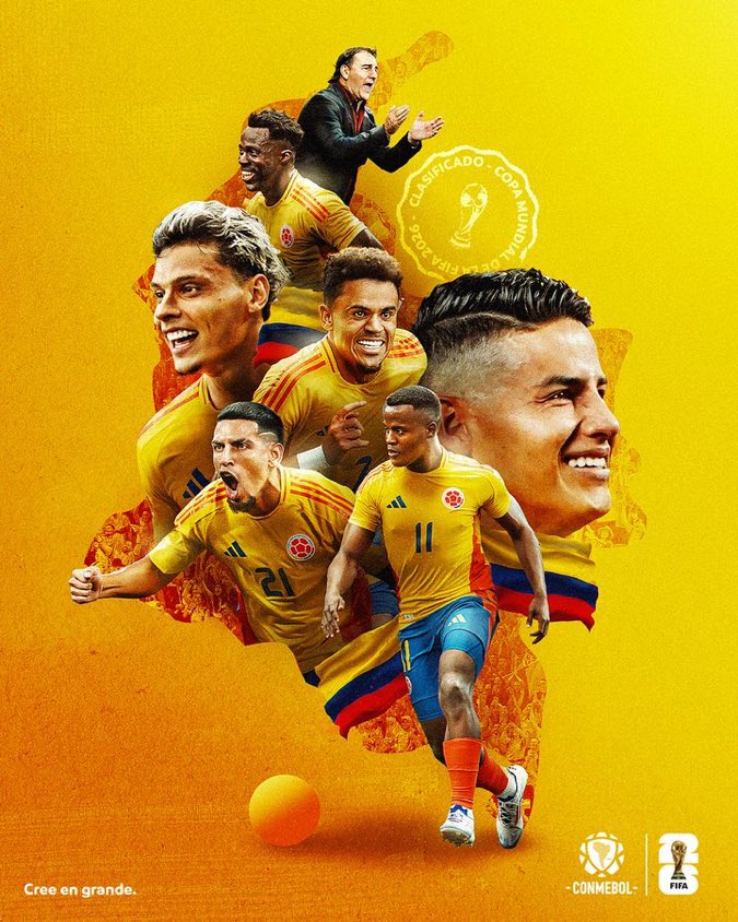 Néstor Lorenzo:🇨🇴🇨🇴

"No voy a prometer ser campeón mundial, pero ojalá podamos volver con la Copa del Mundo"

Que ilusión que tenemos🇨🇴