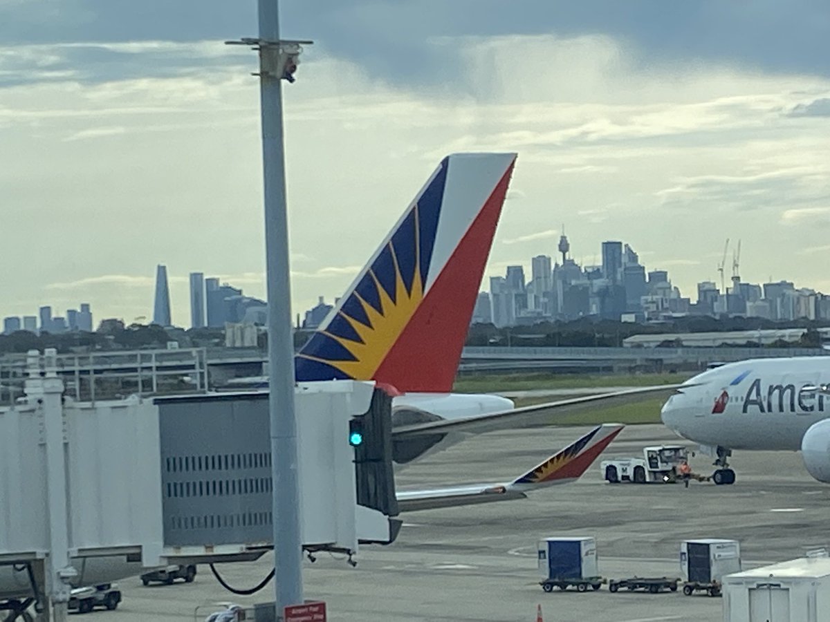 Today’s ride from Sydney to Manilla on PAL for the AAPA air safety conference. First photo was from my hotel room