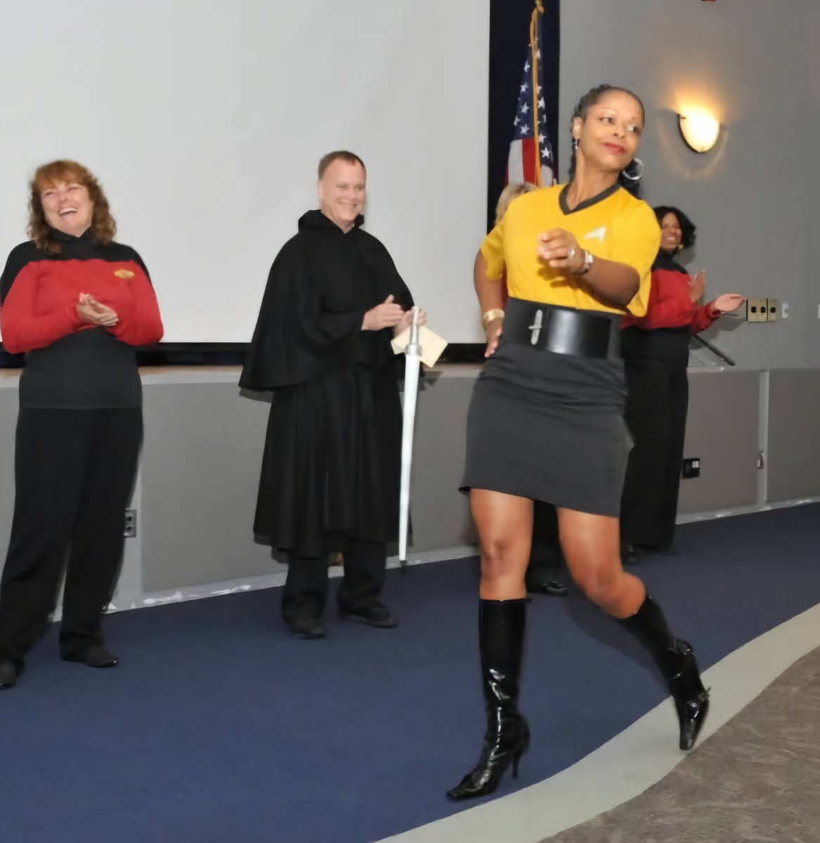 Happy Star Trek Day!! Today is the anniversary of the original Star Trek series.💫

#LtUhura #NichelleNichols 🤩
#suitupforlaunchwithshay  #moderndayhiddenfigure
sharoncaplesmcdougle.com