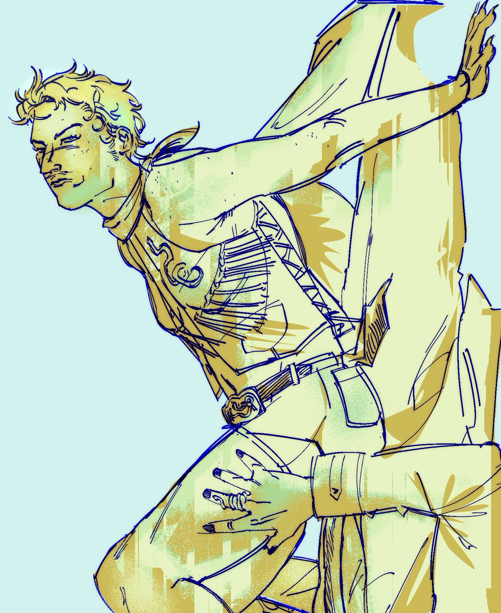 breaking canon to draw them in cute little outfits #gaybestfriends #whatmgs3didyallplay