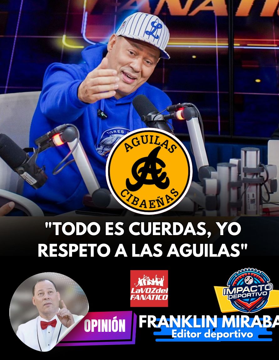 Elreydelaradio's tweet photo. En una entrevista en el programa "La Voz del Fanátivo" dirigí palabras para Las Aguilas!!!.
1- Lo mío es cuerdas, nada personal contra Aguilas.
2- Les debo parte de mi popularidad.
3- Respeto a Las Aguilas.
4- Mi primera meta siempre es eliminar a Las Aguilas.

#MiTourLidom2025 https://t.co/Rj238kMf7r