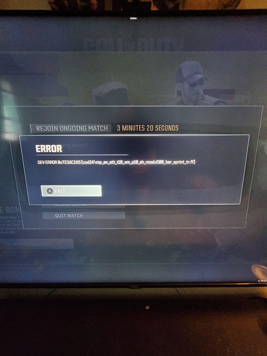 DjEdgeSTL's tweet photo. @Activision fix your fkn game!! Bad enough I get chat banned on the regular for playing an adult game and talking shit. https://t.co/W3Xw5H7pYA