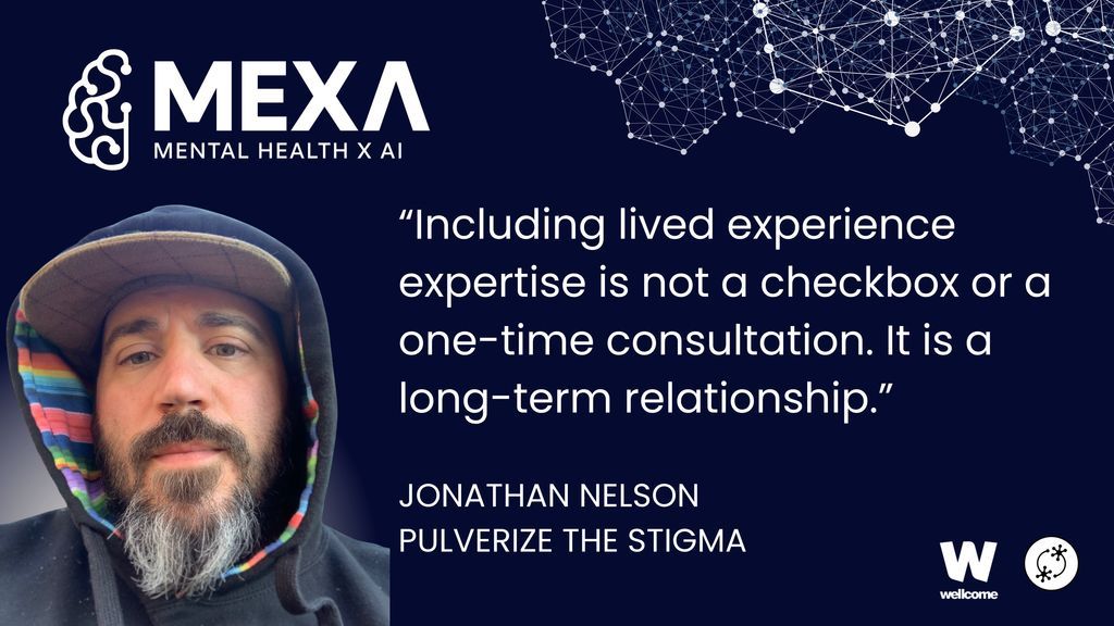 How do you meaningfully embed #LivedExperience into #AI x #MentalHealth research?

We explored this question with Jon Nelson - read about it here: buff.ly/6oKzRlX