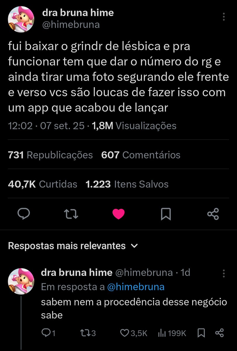 eles tiveram tanta, mas tanta sorte, mas não aproveitaram..
1- o app foi alertado por uma mulher safica, logo, uma consumidora e público alvo do app, que tinha total direito de
 reclamar da segurança capenga. 
oq fizeram invés de agradecer e melhorar? tentaram engolir a bru
+