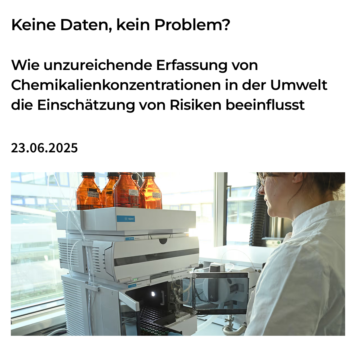 Die unerkannte Vergiftung. Veraltete Methoden und Grenzwerte. Wir wissen nicht wie stark unsere Gewässer belastet sind. Folge: Krebs, Organversagen, Demenz usw. Stoppt den Wahnsinn. Petition unterzeichnen  change.org/p/saubereswass… <a href="/Change/">Change.org</a> <a href="/ChangeGER/">Change.org Deutschland</a>  Studie chemie.de/news/1186526/k…
