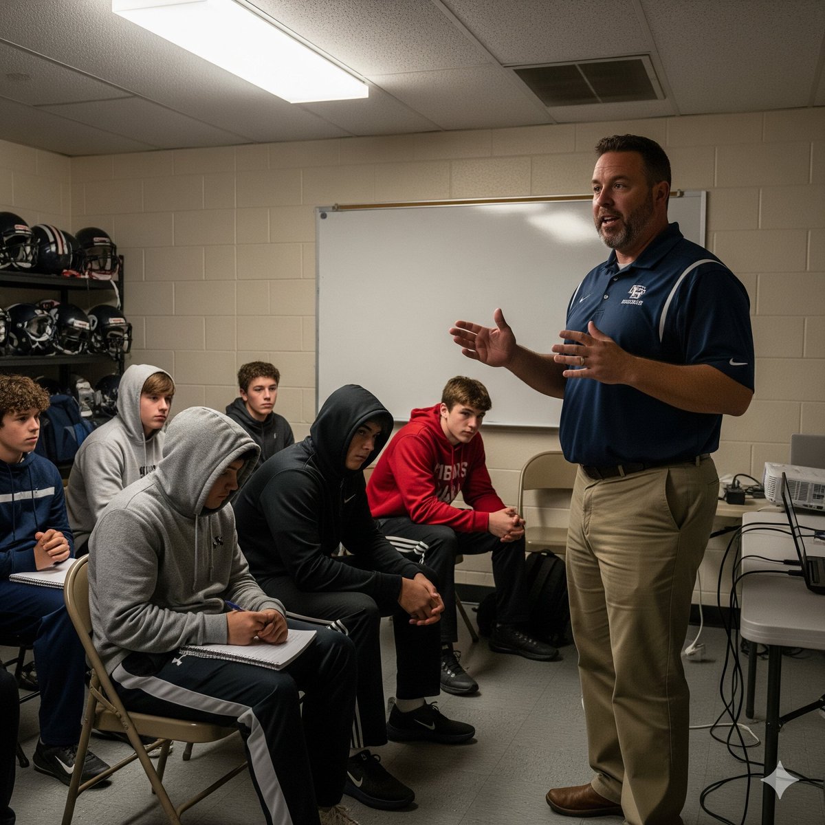 2MW_AI's tweet image. 🚨High School Coaches: Next week, get through film review faster!

Our AI tags film in &amp;lt;1hr. Play data &amp;amp; Scout Cards.

Free Week Trial @ 2mw.ai

#HSFB #HighSchoolFootball #FilmBreakdown #CoachingLife