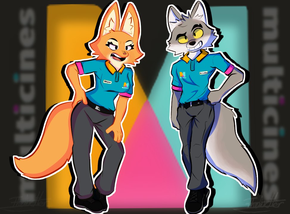 TheLex_X's tweet photo. 🍃- !HEY! AQUI SI TE DAN TRABAJO, Y NO, NO TE PASAN TU CURRICULUM POR UNA TRITURADORA DE PAPEL
( ˘︹˘ ) -🍃
💫 " DIANE y LOBO " vestidos con los uniformes de multicines d: (un cine el cual entre por primera vez y tuve una experiencia genial )💫
#multicines #BadGuys #BadGuys2 https://t.co/X3cpLqzPXg
