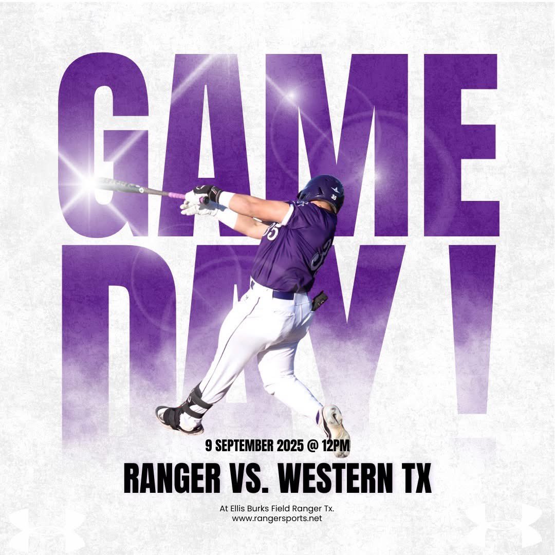 Ranger College will play Western Tx. on September 9th at home starting at 12pm #rangercollege #pistolsup 

**No Fall games will be live streamed or on Game Changer**