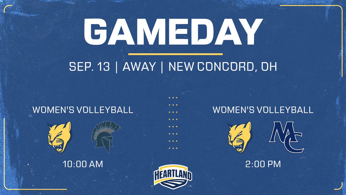 🏐| #GAMEDAY 
🆚| Case Western Reserve &amp; Marietta
⏰| 10 AM &amp; 2 PM
📌| New Concord, Ohio
📺| tinyurl.com/mrx2v5vf
📊| tinyurl.com/f87rn6c7