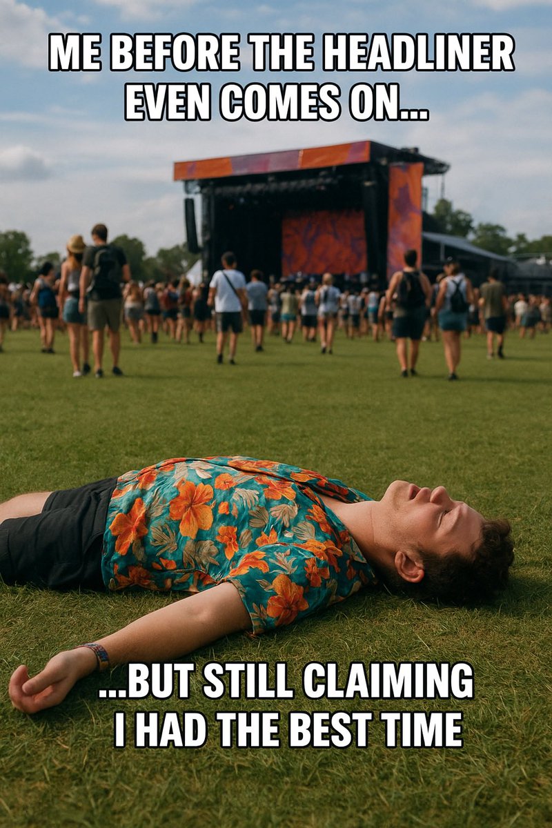 moonlitcipherrr's tweet photo. if passing out before the headliner was an Olympic sport, I’d have gold 🏅📷 #Festilife #MCO335 #FestiveVibes https://t.co/Q58M70oQo8