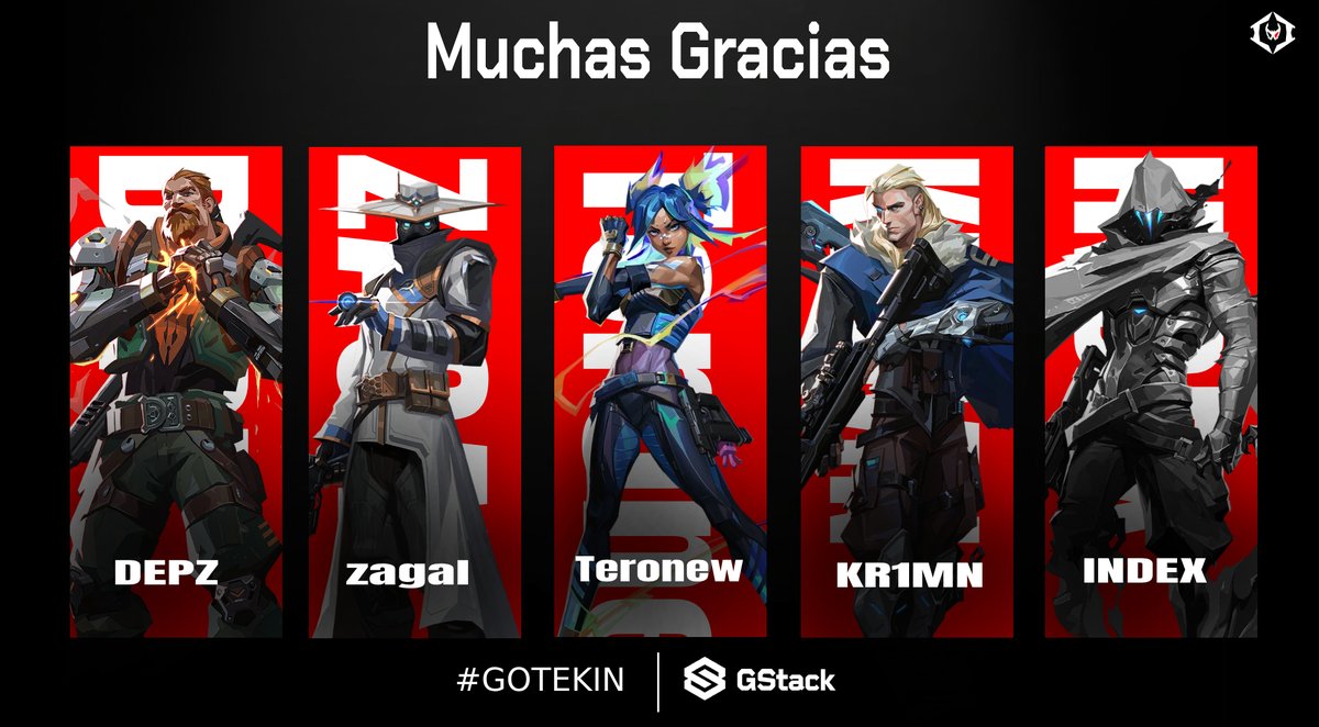 🫡 Hoy nos toca despedir a un gran grupo de jugadores que dejaron su huella en Tekin Esports.
Gracias por el esfuerzo, la pasión y el compromiso que entregaron en cada partido.
Les deseamos el mayor de los éxitos en sus próximos pasos.

#GoTekin
