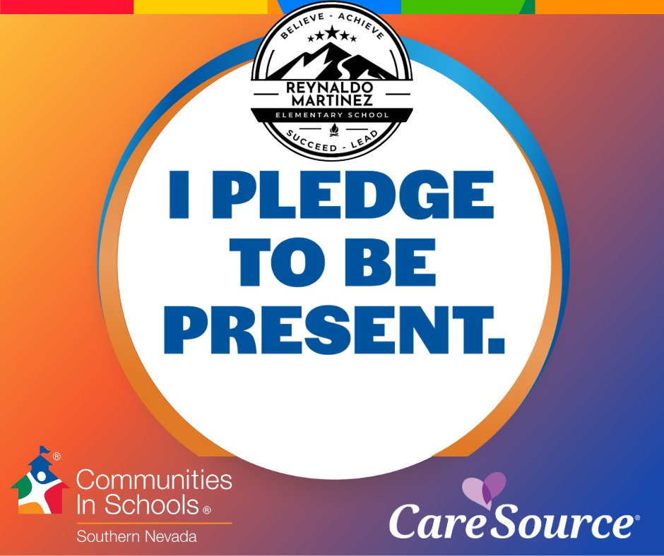 CIS_Nevada's tweet photo. 🎉 Kicking off the #PledgeToBePresent campaign at Martinez ES today!
CIS of NV joins 2 other states in this initiative to help fight chronic absenteeism.
Support this effort by signing the pledge https://t.co/rkPVmedlXP
Thank you @CISNational + @CareSource!
#BeingPresentMatters https://t.co/MIM9AIUokg