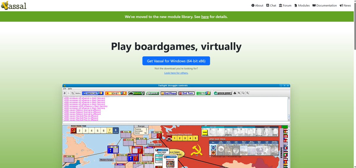 GUWargaming's tweet image. Professional VASSAL module designer, Joel Toppen, walks GUWS through the ins and outs of the software -- covering its uses for virtual playtesting and various helpful pointers. 

Link: ow.ly/kWoG50Wz3yE