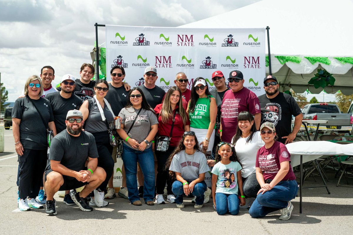 nusendacu's tweet photo. What a night! 🎉 Proud to sponsor the Heritage Game at Aggie Memorial Stadium! Huge thanks to @CasaDPeregrinos and Las Cruces Creatives! #AggieUp #NusendaPartner #HeritageGame #CommunityStrong #FanFiesta #AggieWin https://t.co/yiZrnHI3ee