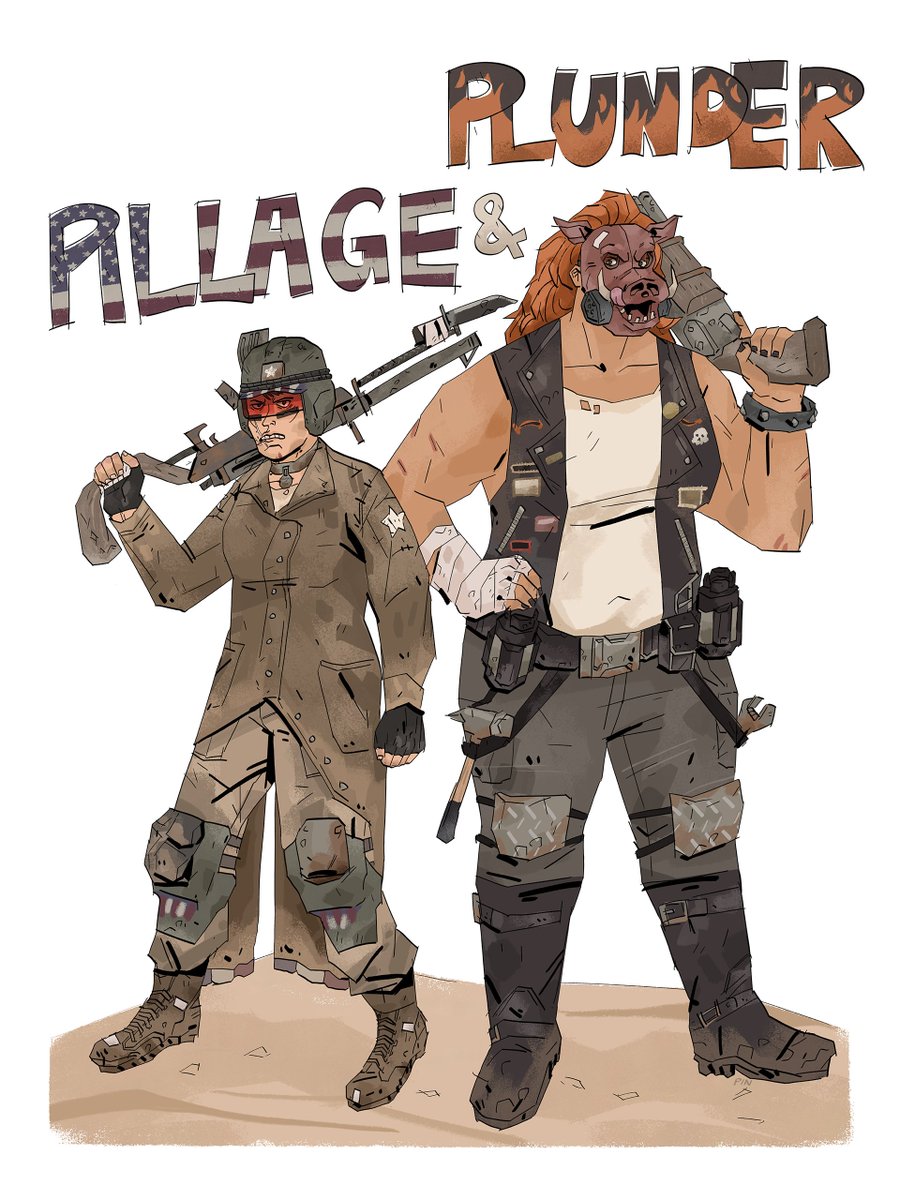 Pillage &amp; Plunder

Taken from the artchives

#art #illustration #postapocalyptic #blastawaynewmex
