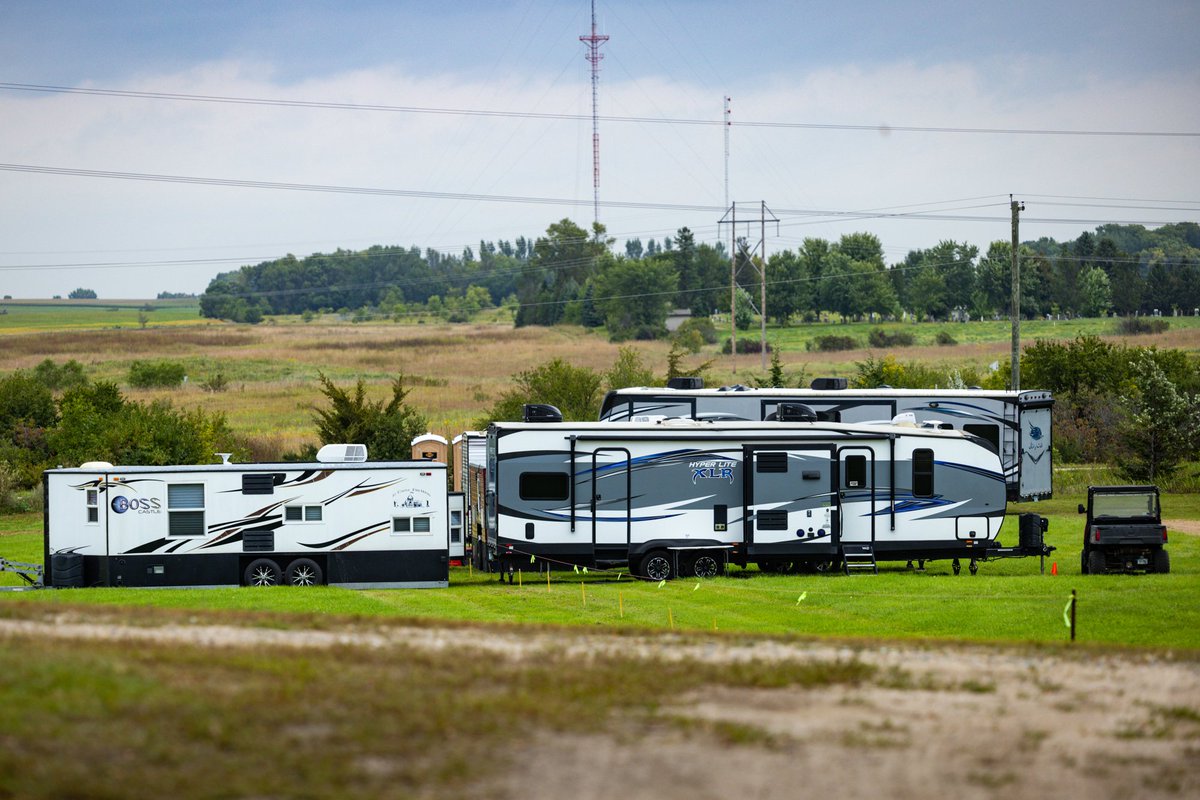 Set up day for the <a href="/SpeedwayMotors/">Speedway Motors</a> #WISSOTA100