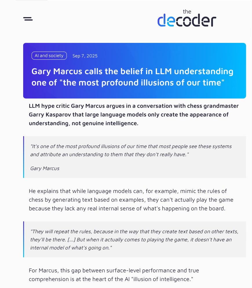 Gary Marcus tweet media