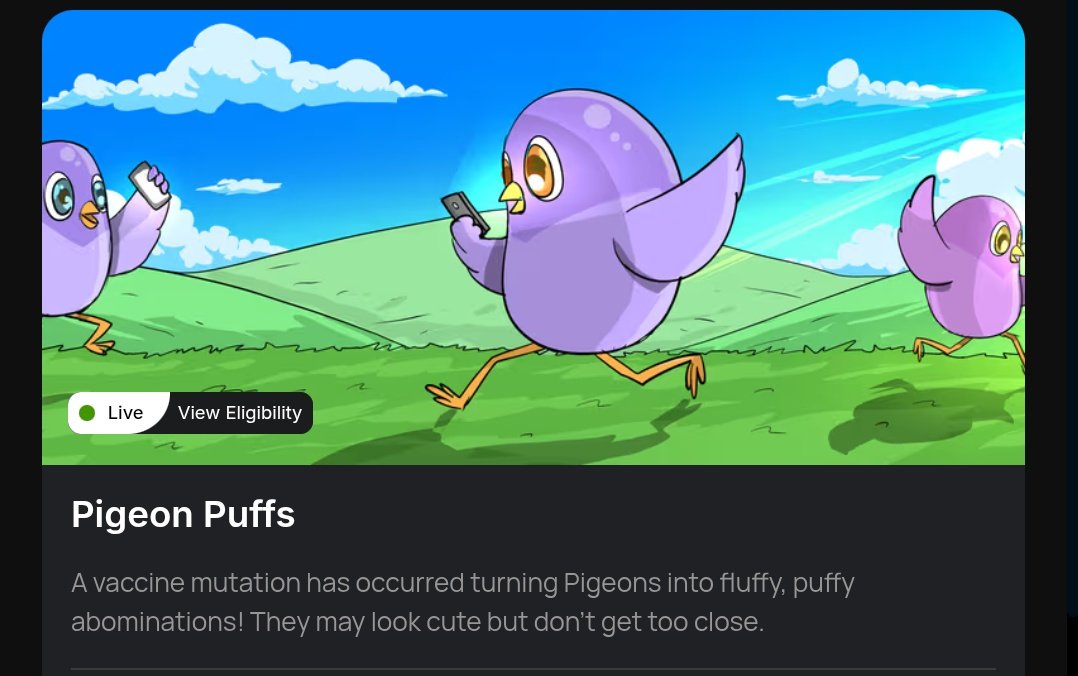 Support an OG project that has been building on #Algorand for over 4 years now!⚡🖥️

If you want NFT season to return then support projects that are actually building real things!🎮💸

market.ghettopigeon.com/shuffles/68ba9…

#NFT #PlayToEarn