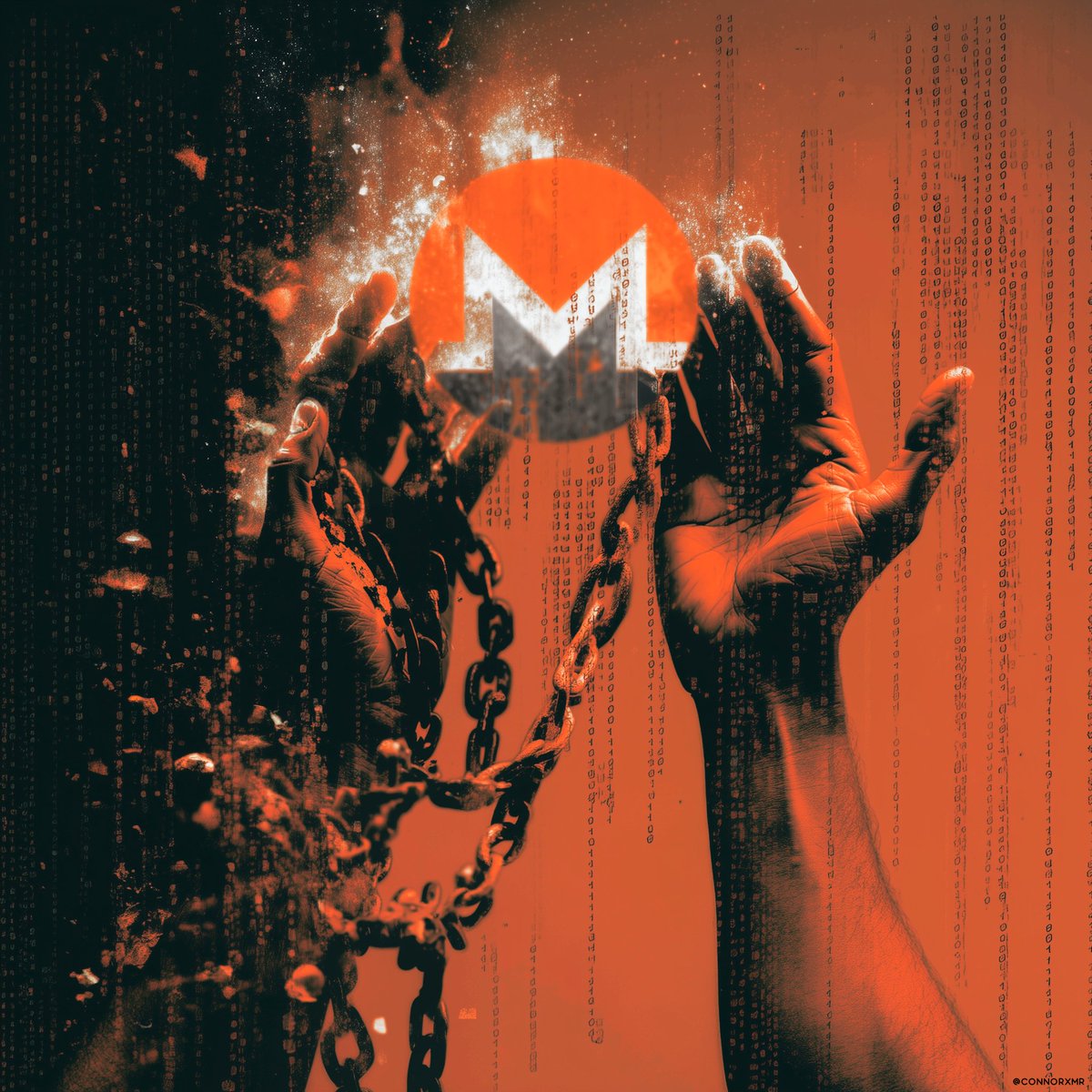 connorxmr's tweet image. Rise above with Monero