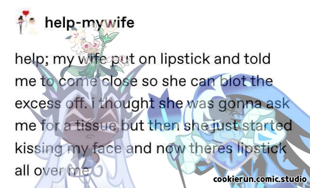 ElderLily and ElderShadowLily

I love Lily, she’s so peak. I’m so excited for her update. I miss my wife, tails…
#WhiteLilyCookie #ShadowMilkCookie #ElderFaerieCookie #ElderLily #ElderShadowLily