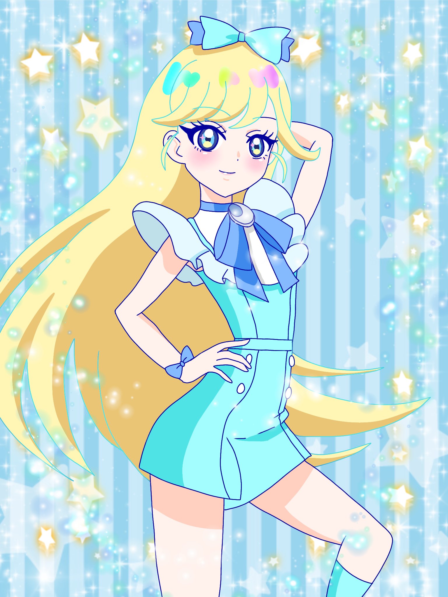 ひみつのアイプリ ドロー！ドロー！オンラインくじ ガチャ クッション 星川みつき ひみつのアイプリ オンラインくじ ガチャ クッション 星川みつき