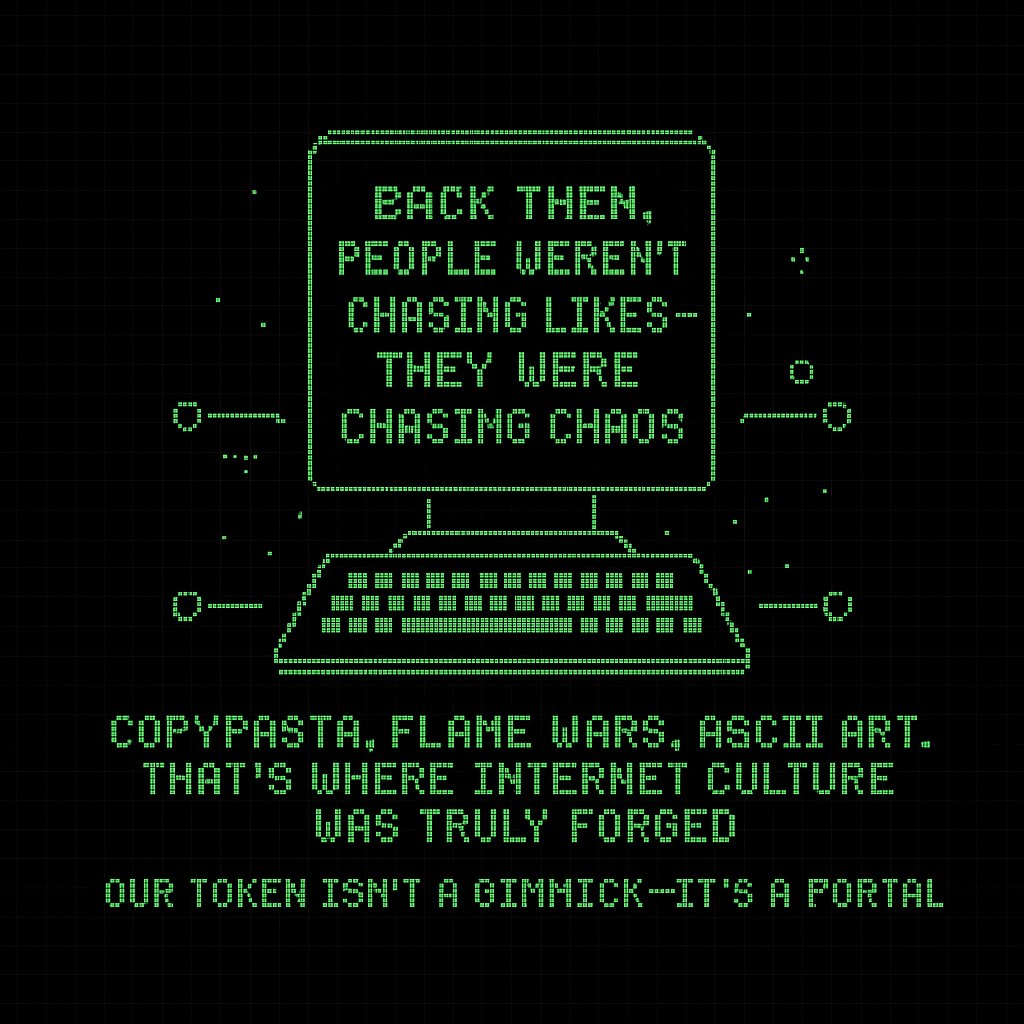 Every degen knows 4chan, but how many know what came before? 

Usenet was the original trenches. A wild free-for-all where culture spread faster than anyone could imagine. 

Ape in and live the timeline.