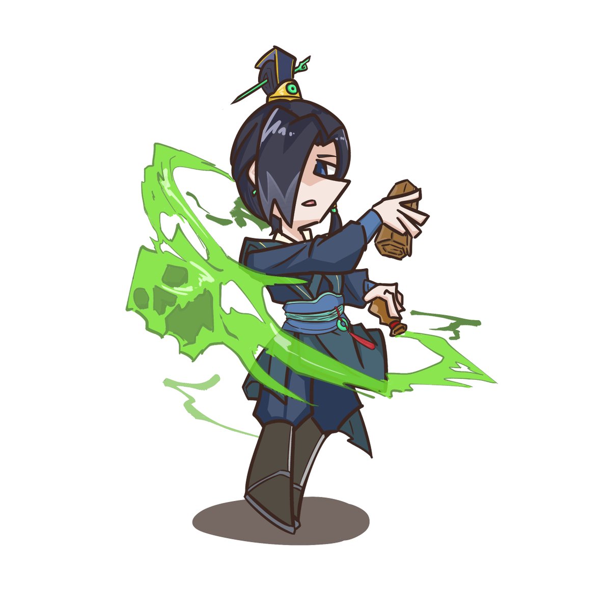 錚哥生日快樂🥳💙💀
我肯定是吃了屍心丹才這麼愛他😭
 #活俠傳  #0909唐錚生日慶典