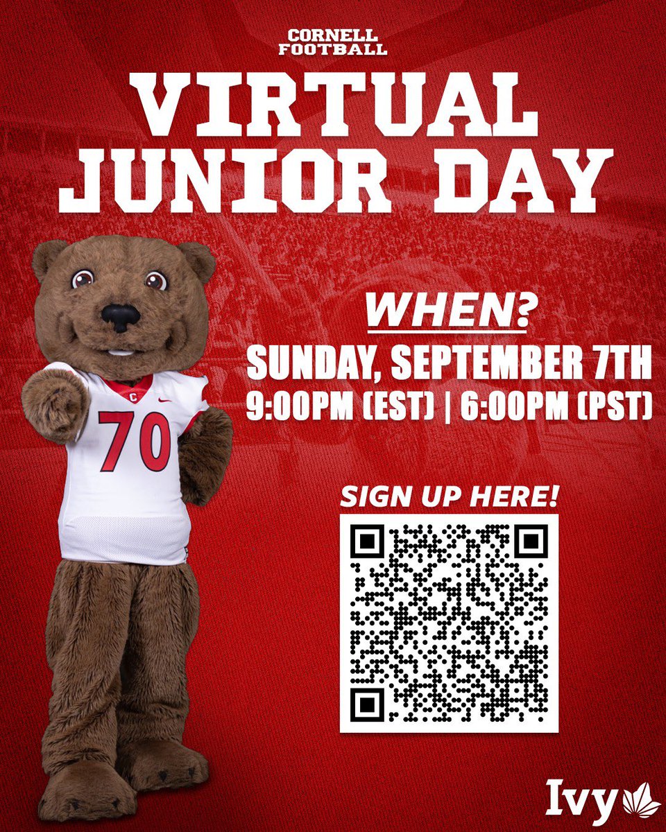 Thank you <a href="/Cornell/">Cornell University</a> for the junior day