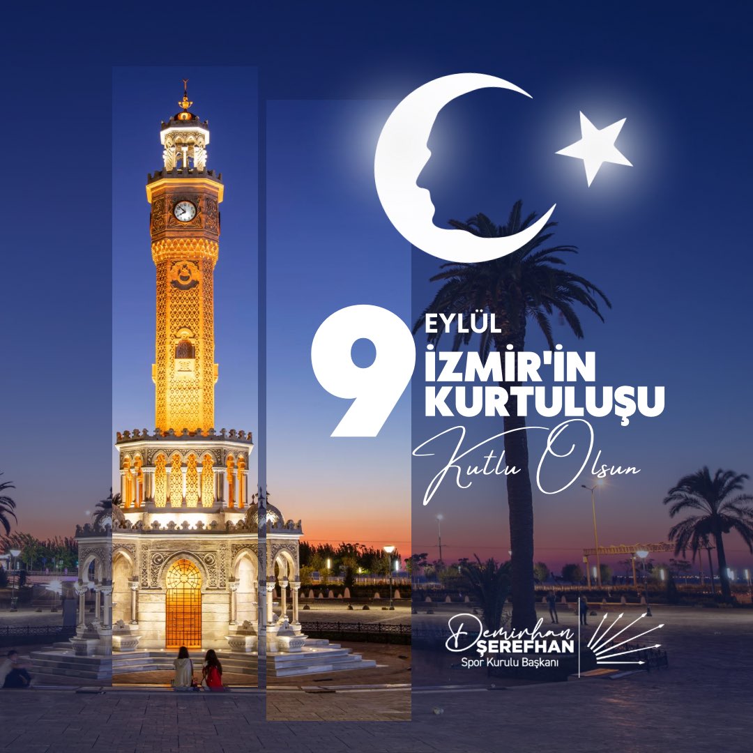 İşgal edildiği gün, Kurtuluş Savaşı’nı başlatan; İşgalin bittiği gün, Kurtuluş Savaşı’nı bitiren İzmir’imizin 103. Kurtuluş Yılı kutlu olsun! 🇹🇷 #izmirinkurtuluşu