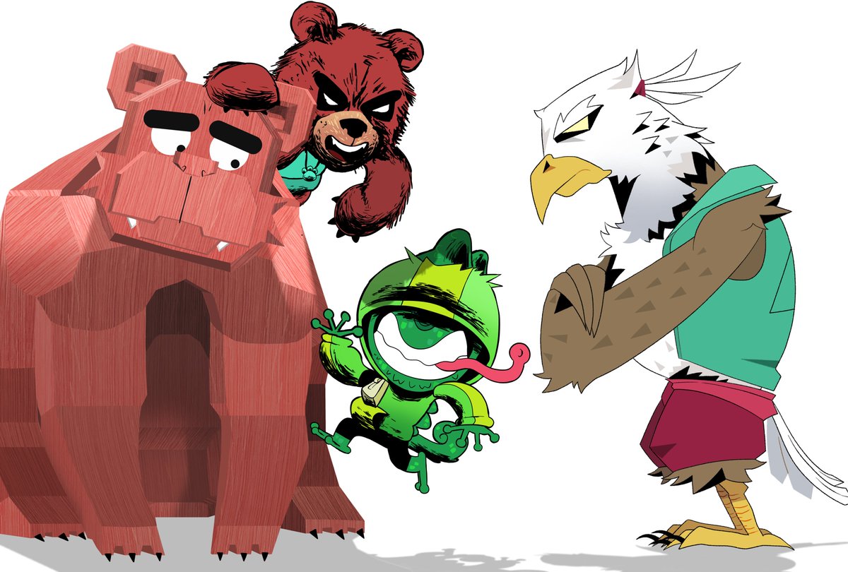 Sollbarry's tweet image. Gumball styled trios 4