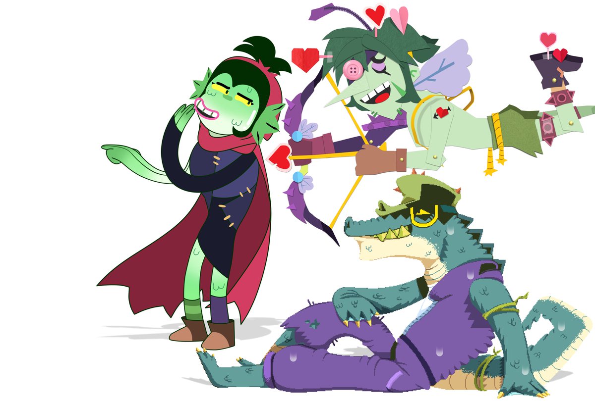 Sollbarry's tweet image. Gumball styled trios 4