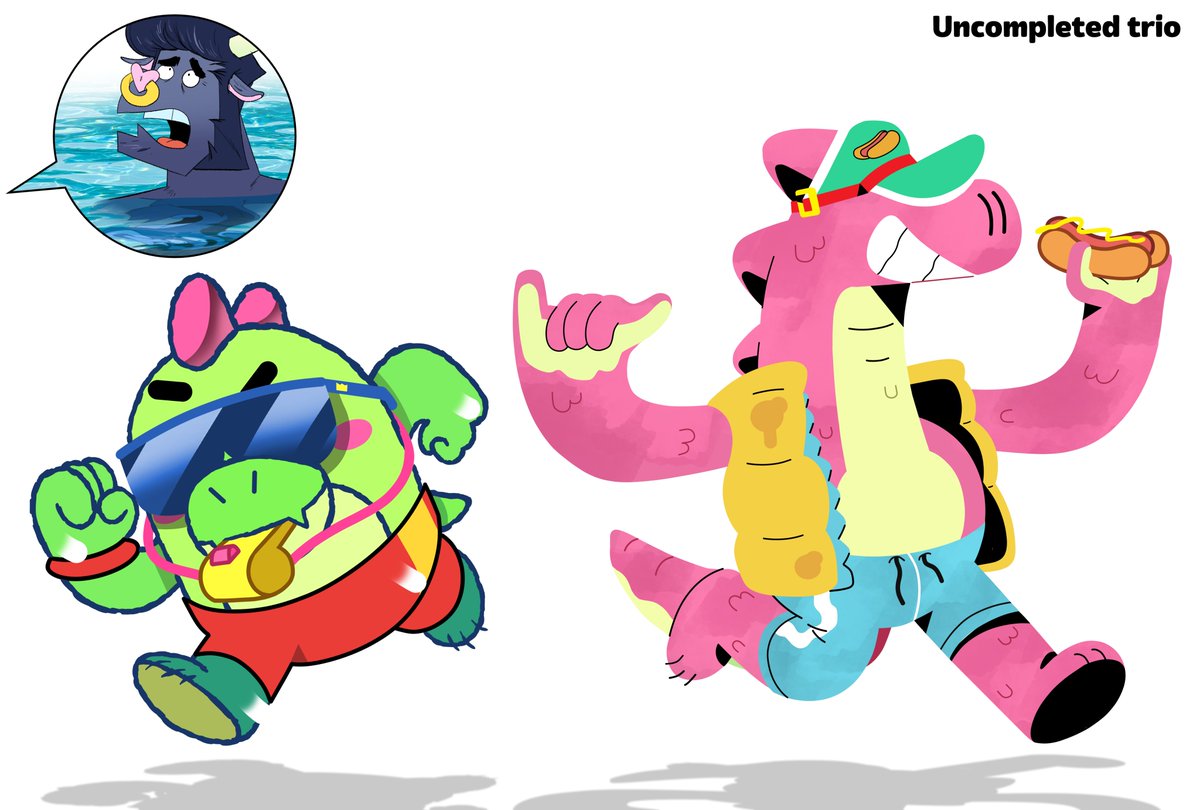 Sollbarry's tweet image. Gumball styled trios 4