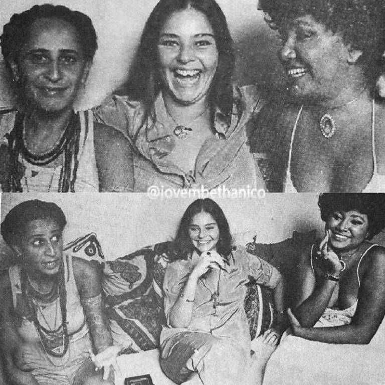 RARIDADE! 🚨 Maria Bethânia, Angela Ro Ro e Alcione, em 1980! 🖤