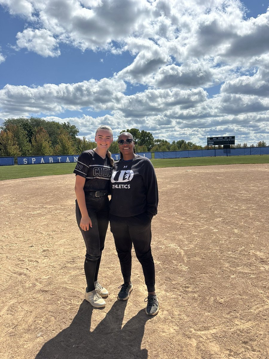 Had a great time at the <a href="/UDSpartanSB/">University of Dubuque Softball</a> softball camp! Enjoyed the coaches, players, and getting to learn more about their program!