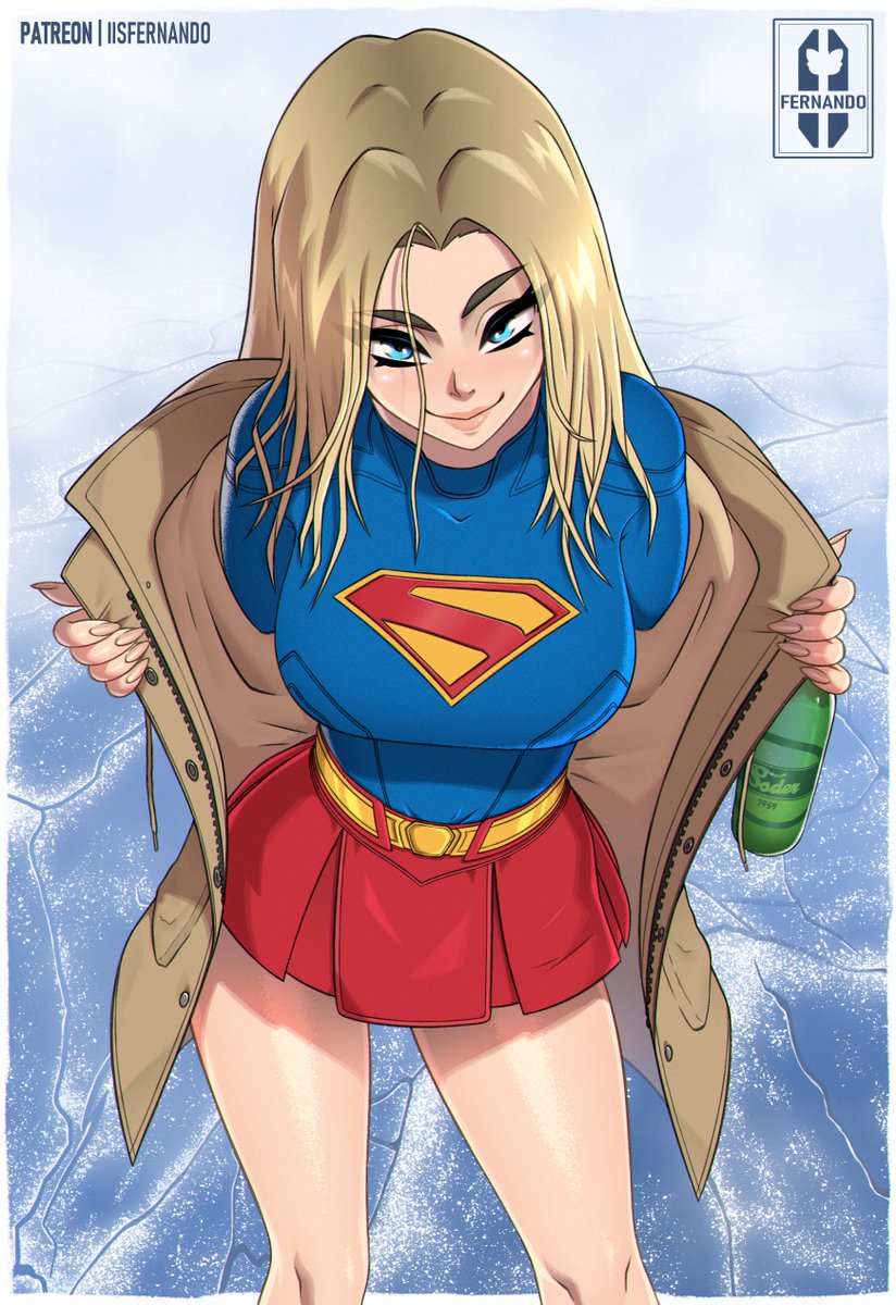 Does anyone want to share a beer with Supergirl? ❤️💙🦸‍♀️

#Superman