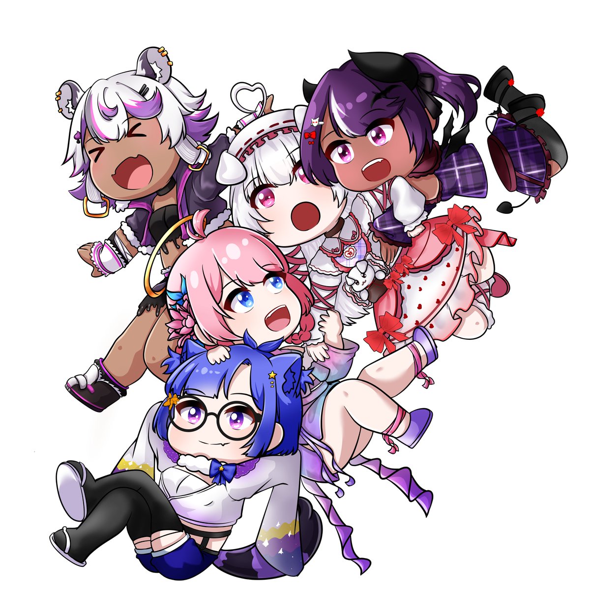 Howdy there delinquents~ DropOuts will not have the regularly scheduled collab stream today! Sorry about that! But... big thing is coming! 💜💛❤️‍🩹🩷💙