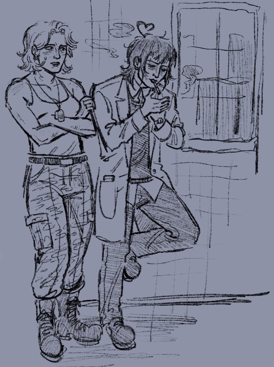 two girls who should probably get back to work