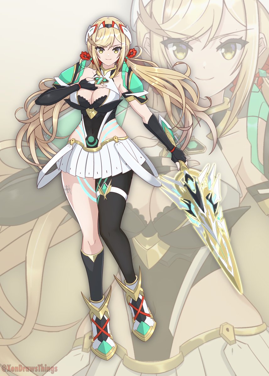 XenDrawsThings's tweet photo. Another universe, another version of Mythra's baby <3

Meet Shimmer! https://t.co/BJoQdp34oU