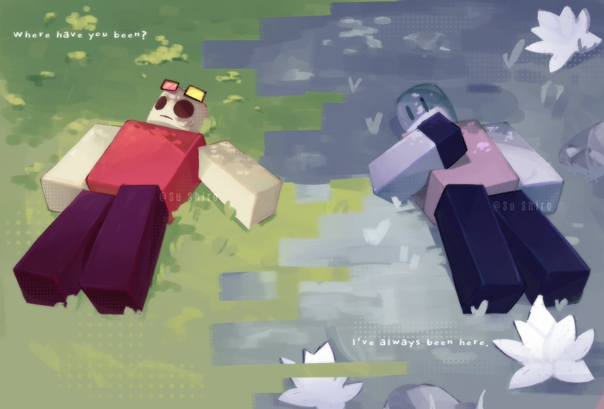 Su__Shiroh's tweet image. &quot;I&apos;ve always been here.&quot;

#robloxart #deivydoestutorials33