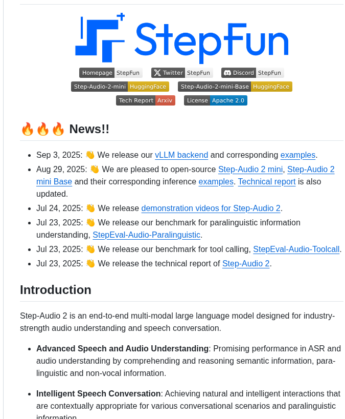 tom_doerr's tweet image. open-source model for speech-to-speech and audio understanding