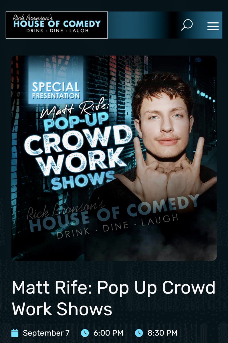 RheaCHayes's tweet photo. 🤩🤣😂🤣🤩 
#MattRife #comedy #crowdwork https://t.co/KW2ED87BLf